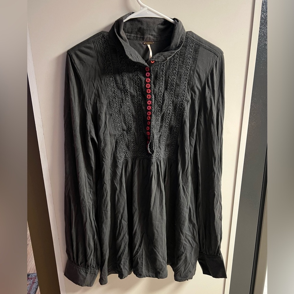 Vintage free people large button up